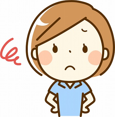 悩む